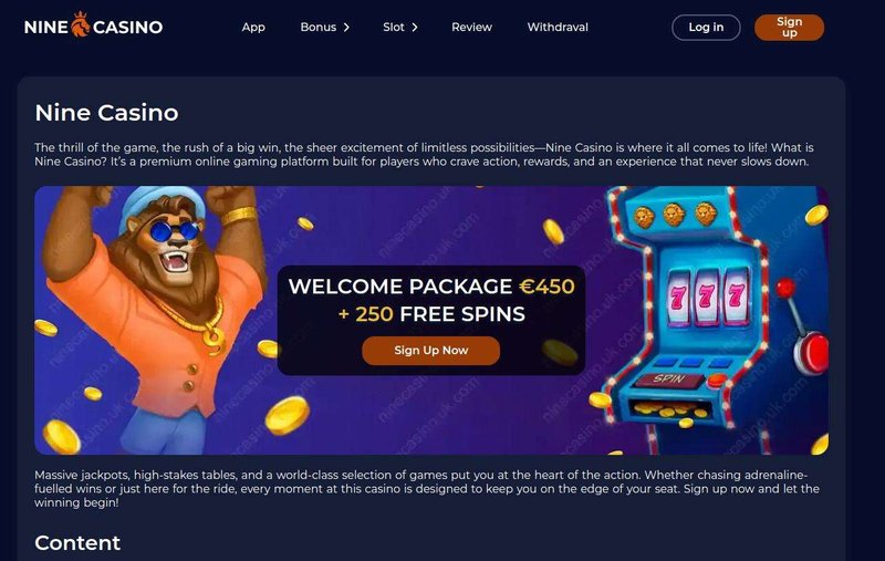Discover the Thrills of NineWin Casino – UK’s Best Online Gaming Destination